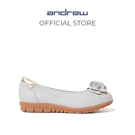 Andrew Shoes Ivy Blue Women's Flat Shoes