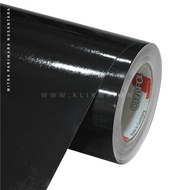 Oracal 651 Glossy Black & Matt Sticker (651.070)