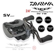 DAIWA 24' STEEZ SV TW & 21' STEEZ LIMITED SV TW BAITCASTING(BC) FISHING REEL