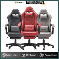 MUSSO(B!Shark^wb/Series/QO^Ergonomic/jw^Gaming:nB_Chair:s_With:a_Footrest,:X_PU Leather Adjustable