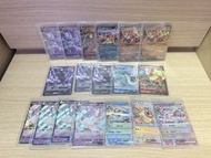 ptcg 平郵+$/順豐到付 $10@ pokemon RR 閃卡 寵物小精靈 月伊貝 仙子伊貝 超夢夢 炎帝 水伊貝 繁中