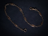 20 世紀初期 法國 金銀雙色懷錶鍊