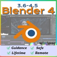 2025 Blender 4.5 Latest Full Version for Win/Mac | Lifetime | 3D Animation Software