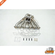 JKVK RACING  Steam Pipe T4 twin scroll  Equal Length Turbo Manifold for Supra MK4 2JZGE 2JZ GE 1993-