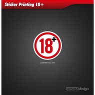 Sticker Printing 18+