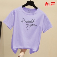 Áo Thun Nữ Tay Ngắn Form Rộng Remember Who You Are AT-023 - NLF - Thời Trang Ulzzang Trẻ Trung Năng