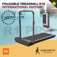 Xiaomi Treadmill WalkingPad KingSmith r1 pro/R2 pro/R1S/X21/MC21 Treadmill Foldable Upright Storage Running Walking 2in1 APP Control with Handrail Home Cardio Workout【 Global Version】