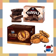 Chic Choc Brownie 160g Secret 240g Premium Chocolate Cookies Choco Cookie Korea Popular Snack Lotte 