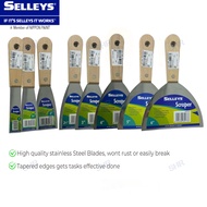 SELLEYS Steel Scraper / Pengikis / 刮刀 [1 inch/1.5 inches/2 inches/2.5 inches/3 inches/4 inches/5 inc