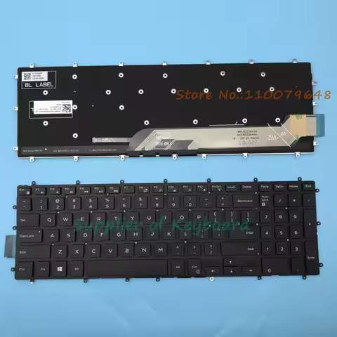 Latin Spanish/English Keyboard For Dell G3 3590 3500 G3-3579 3779 G5 5500 5587 G7 7588 G3 15 3579 G3