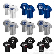 Mlb Dodgers Baseball Jersey 2235505Baseball Uniform Dodgers Jersey Hiphop Large Size Loose