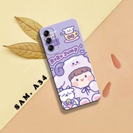 HP Phone Case - Samsung A34 - Phone Case - Samsung A34 - External_acc - Astronaut Motif Case - Fashi