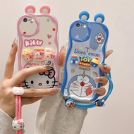 Case iPhone 6 Case iPhone 6s Case iPhone 6 Plus Case iPhone 6s Plus Case Kuromi Cute 3D Ears cream e