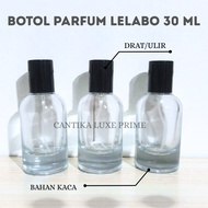 Le Labo Perfume Bottle 30ML Threaded Empty Glass Perfume Bottle Lelabo 30ML Perfume Refill