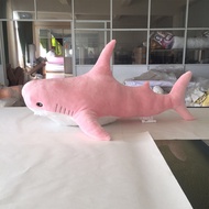 【】 140cm Giant Shark Plush Toys Soft Stuffed Dolls Speelgoed Animal Reading Pillow Cushion For Kids