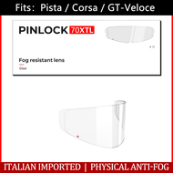 AGV Helmet Accessories Pinlock 70 Clear Anti Fog Lens for K1K5CompactStrada  PistaCorsaGT-VeloceVelo