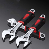 8/10/12 Inches Adjustable Wrench Auto And Car & Bathroom Repairs Tools Universal Spanner Torque