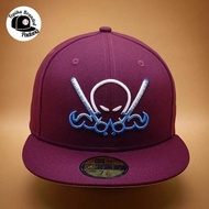 Topi New Era 59FIFTY X Dionic Merlot Octoslugger 73/8 Fitted