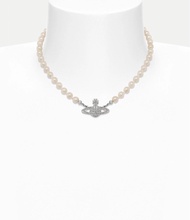 Vivienne Westwood Mini Bas Relief Pearl Choker