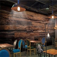 Custom wallpaper 3D photo mural wood block papel de parede birch tree