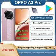OPPO | 2026 NEW Original OPPO A3 Pro Mobile Phone Leather‑like Back 6.7" Curved Screen 5000mAh Batte