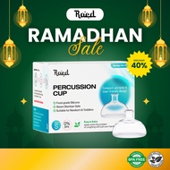 Raed Percussion Cup Baby Friendly Design Food Grade Silicon | Batuk Kahak Bayi | BPA Free