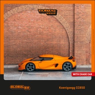Tarmac Works 1:64 Tarmac Works MIJO EXCLUSIVEIVES Koenigsegg CC850 Orange Car Model