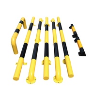 Block Outdoor Parking Device Steel Pipe Wheel Blocker Blocker Blocker Anti-Collision U-Shaped Blocke