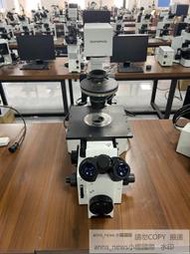 現貨OLYMPUS/奧林巴斯IX70 倒置熒光三色顯微鏡，物鏡可
