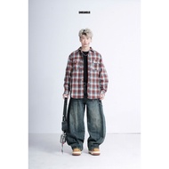 (URBAN HEAT) FLANNELS OVERSIZE STREETSTYLE SHIRT