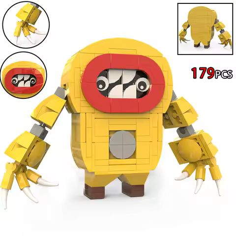 179pcs MOC Joyville Bricks Horror Game Bricks Adventure Joyville Building Block Cartoon Character Br
