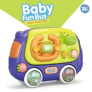 Affordable Shipment~Educational Early Education Toy Car Bus Music Children Hand Drum
