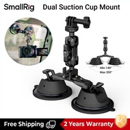 SmallRig ขายึดกระจกหน้ารถแบบดูดติดกล้องกีฬาสำหรับ GoPro พร้อมกระจกบังลมหน้ารถสำหรับ DSLR แบบไม่มีกระ