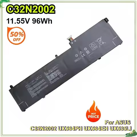 C32N2002 Laptop Battery for ASUS ZenBook Pro 15 OLED UM535 UM535Q UM535QA UM535QE UM535QH UX535 UX53