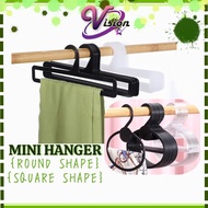 (1 PC) MINI HANGER TUDUNG BAWAL SHAWL Round Square Scarf Tie Belt Plastic Display 13CM/14CM/17CM/22C