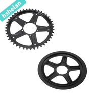 HSHELANXB Electric Bike Chain Sprocket, with ABS Cover Steel Electric Bike Chainring, 44T for BAFANG