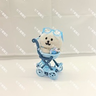 10cm 15cm Self-Trendy Bear Cotton Doll Labu Cloth Doll Plush Doll Glasses Accessories Fashion Series