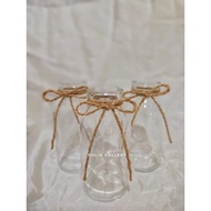 FG - Priscilla Vase, Rustic Flower Vase, Scandinavian Flower Vase, Glass Flower Vase, Minimalist Flo