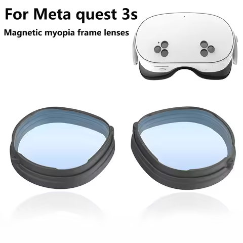 VR Glasses Prescription Lenses for Meta Quest 3S Anti Blue High-Definition Glasses Magnetic Glasses 
