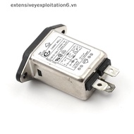 # exten # 1PCS EMI RFI Filter AC 250V 10A CW1D-10A-T Suppressor Power Line Noise Filter
0
0
0
0
0 .