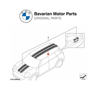 Original MINI Set of Sportstripes Silver (Roofkit) For Clubman F54/F54 LCI [51142445313]