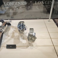 全新 未拆 Longines 浪琴錶 L38404966 HydroConquest 44mm Blue Sunray Dial Men's Bracelet Watch