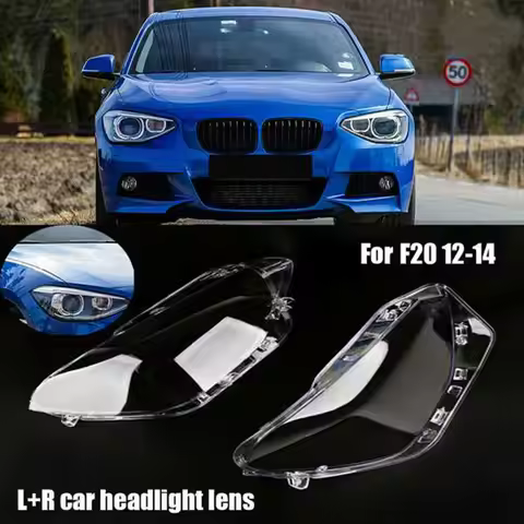 1 Piece Right Head Light Lamp Cover Headlight Shell Glass Lens For-BMW 1 Series F20 116I 118I 120I 2