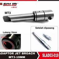ADAPTOR JETBROACH MT3 SAMBUNGAN MESIN BOR MAGNET KE MATA BOR JETBROACH - MAHANA SHOP