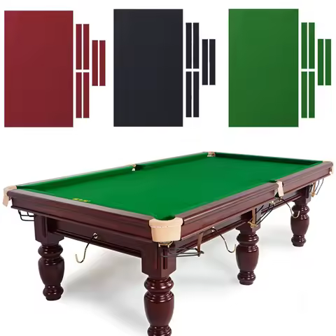 7/8/9FT Billiard Tablecloth Pool Table Felt Replacement Mat Professional Billiard Pool Table Cloth A
