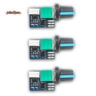 3PCS Computer Case Fan Governor Silent Fan Governor Controller 12V Single Way Controller