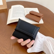 Dompet Wanita Gaya Korea Dalam Dompet Kecil untuk Wanita Berasa mewah Dompet Lipat Kecil Dompet Syil