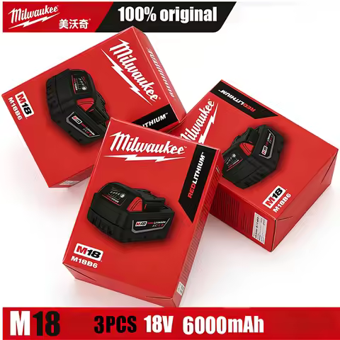 Milwaukee M12B6 12V 5.0/6.0Ah REDLITHIUM™ Battery – Built for Cold, Durable & Long-Lasting Power on 