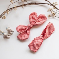 my little star 職人手作 小甜甜100%有機棉髮帶(親子款)