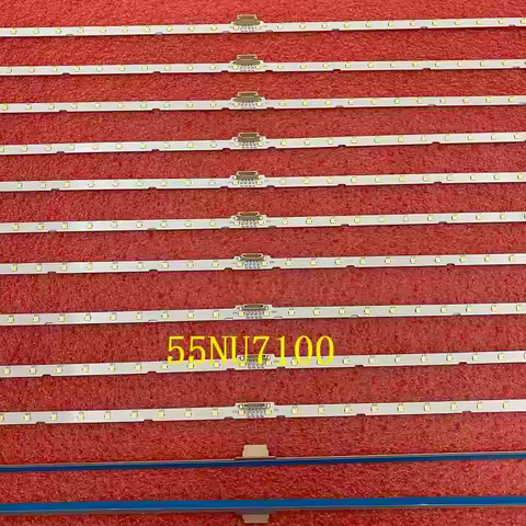 LED Strip For Samsung 55NU7100 UN55NU7100 UE55NU7100 UN55RU7100 UA55NU7100 UN55NU7200 UN55NU7400 UN5